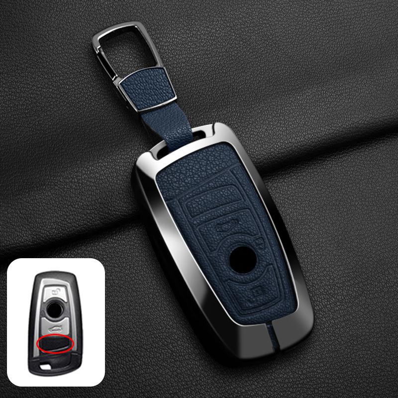 Interior Mouldings Car Zinc Alloy Key Case Cover Holder For BMW F30 F20 F10 F18 F22 F01 X3 X4 F06 F02 M3 M5 Protector Auto Keych