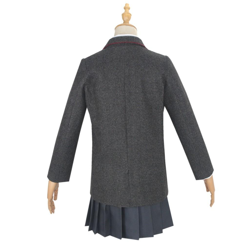 Movie Matilda Cosplay Costume Girls School Uniform Coat Skirt Roald Dahl's Matilda the Musical Halloween Cosplay Outfit for Kids