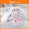 Cartoon Princess Fluffy Skirt Rabbit Doll With Pp Cotton Filling Gifts For