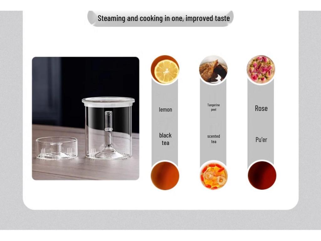 Mi Керамический 1500 Вт Мини Чайник и Индукционная Плита - Автоматический Подогрев, Компактный Дизайн для Дома