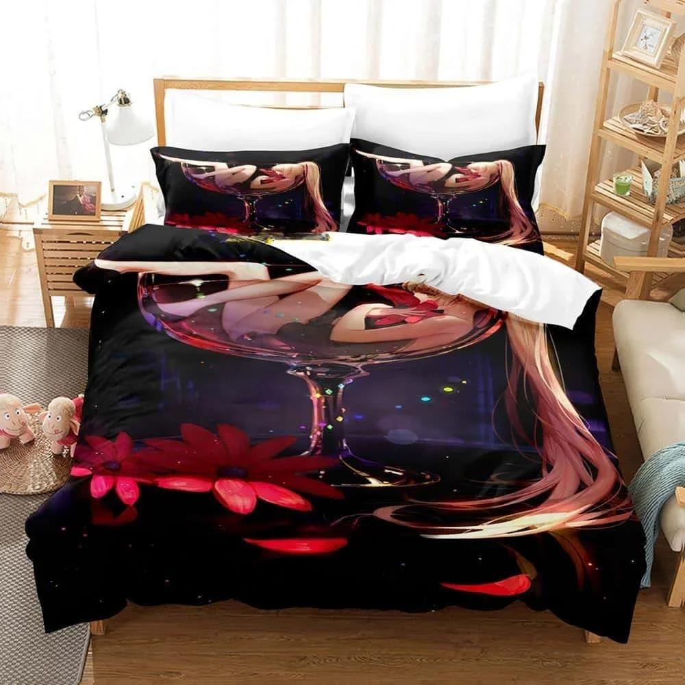3D Печать Аниме Pixiv Fantasia T Комплект Постельного Белья Односпальный Полуторный Двуспальный Кинг-сайз Комплект для Кровати Взрослый Детский Спальня Пододеяльник Комплекты
