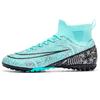 Мужские и женские спортивные и повседневные FG высокие шипы Сломанные шипы Дышащие Влагопоглощающие Футбольные бутсы Трава Соревнования