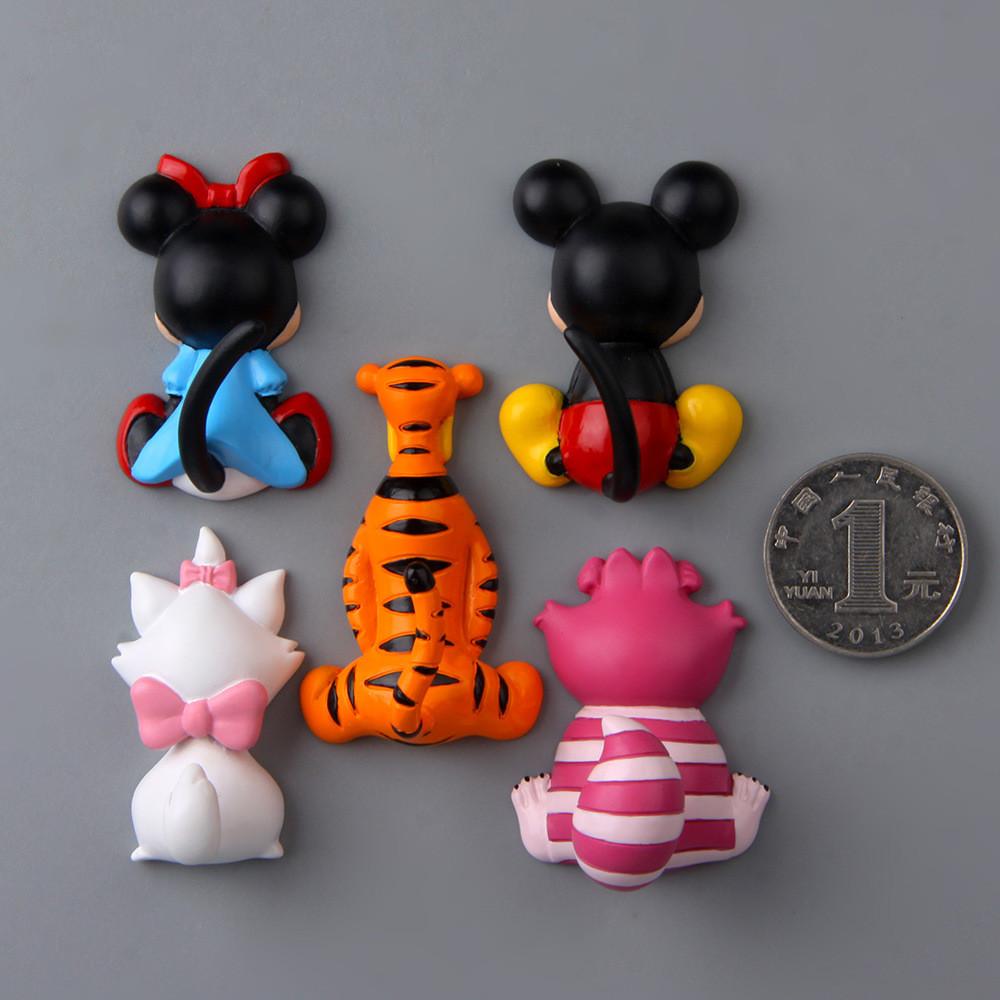 Mouse Animal Back Refrigerator Magnets For Kitchen Decor Souvenirs And