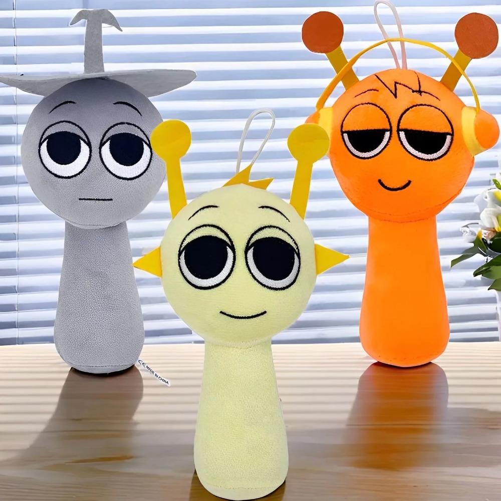 Плюшевые игрушки Sprunki Плюшевая кукла Sprunki Певцы Орен Венда Игровой Мультяшный Набивной Подушка Детский День Рождения Рождественские Подарки