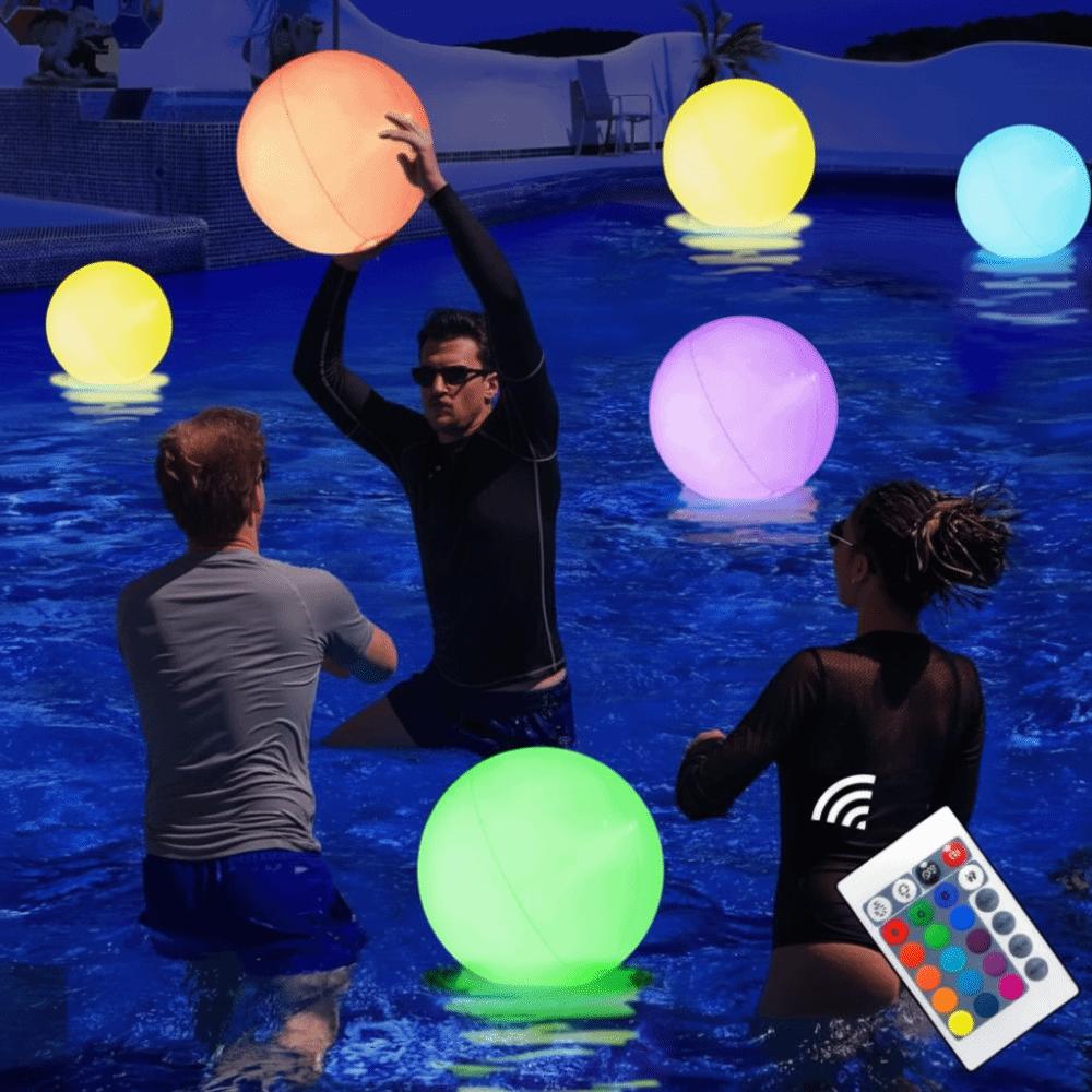 Color-Changing Lights Inflatable LED Ball Remote Control Large Inflatable LED Balls  Beach Parties