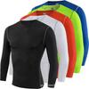 Men's Long-Sleeved Sports Tights: Quick-Drying Basketball Training Top for Running and Fitness