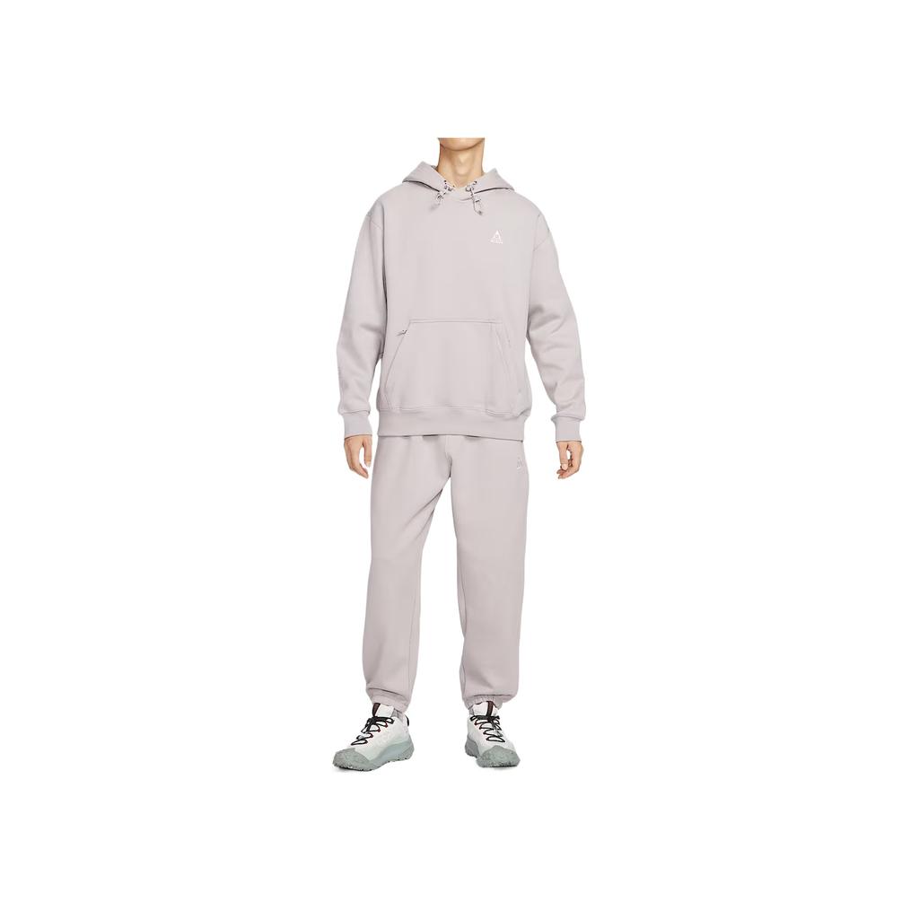 Nike Серия ACG Therma Простой Удобный Однотонный Теплый Худи Мужские худи DZ3393-009
