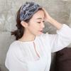 Non Slip Mesh Hollow Hairbands Transparent Wide Side Head Wrap Sweet Lace Flower Headband  Party