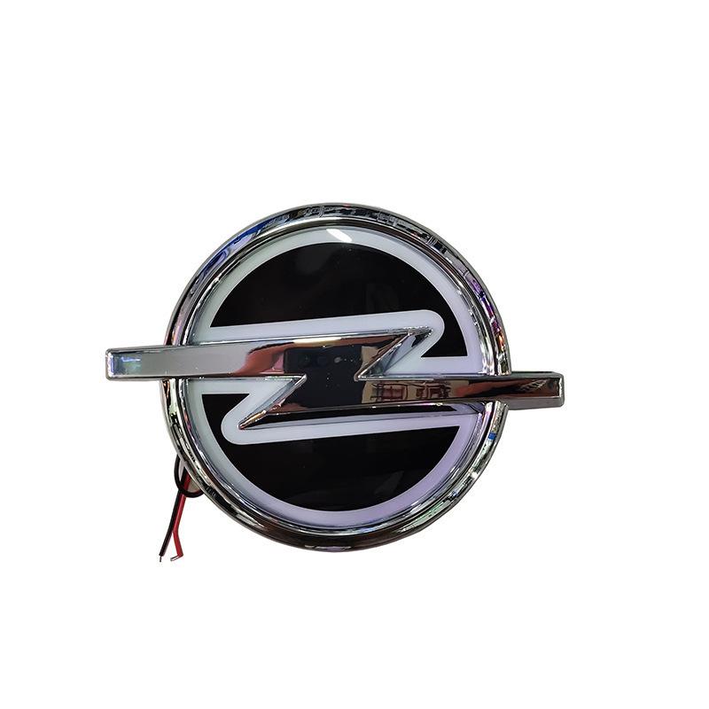 5D Glowing LED Rear Car Emblem Light Special Fit For Opel Antara, Illuminated Trunk Logo Badge Lamp Auto Modification Accessories
