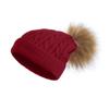Fashion Childern Color Wool Cap Warm Winter Knitted Hat Winter Outdoor