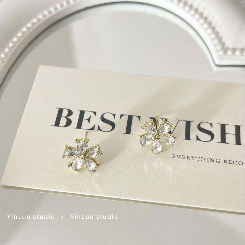 «Серьги-иглы Майяра 925»: "Янтарный жемчуг в стиле ретро для осени/зимы"