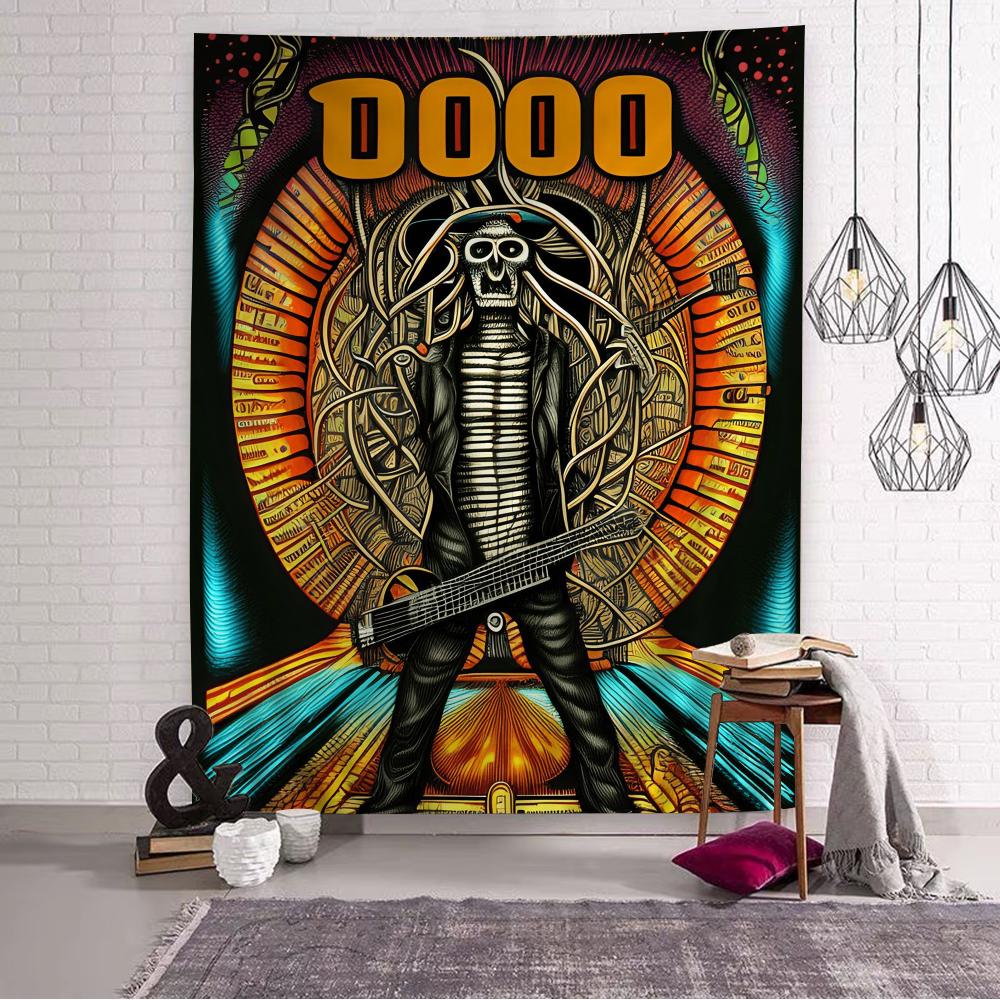 Tool Singer Pop Band Album Music Cartoon Tapestry Bohemian Wall Tapestries Mandala Wall Hanging Sheets