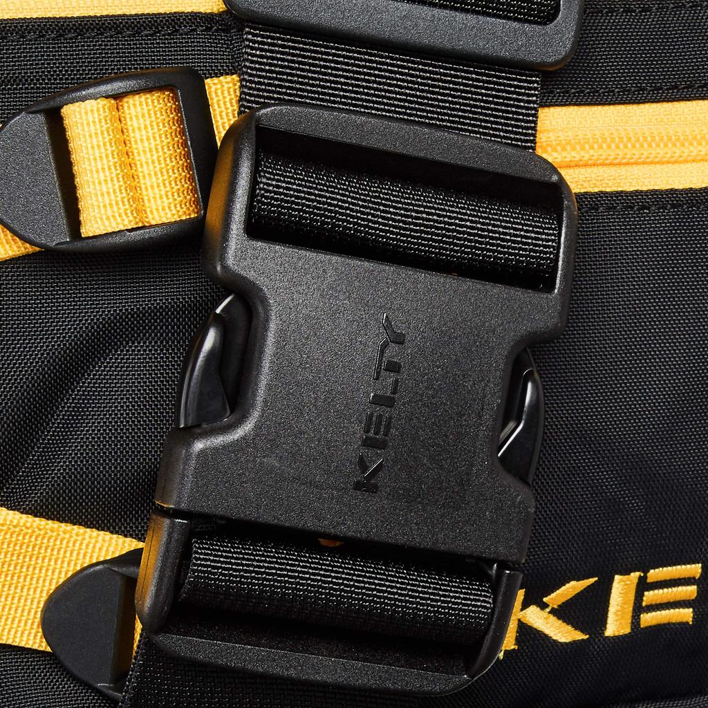 Body Shoulder MT CLASSIC FANNY 4L 2592413 [Kelty] Bag/One Capacity Black/Yellow