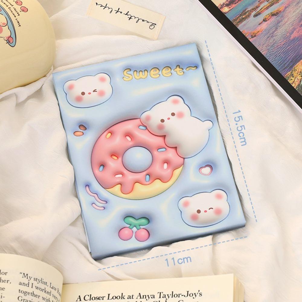 Double Sided Vanity Mirror Cartoon Cute Makeup Mirror Fashion Portable Mirror  Desktop Decoration