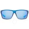 Maui Jim Alenuihaha Blue Hawaii Wrap Unisex Sunglasses B839 03s 64