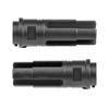 Ryohin Buhin SF SOCOM 3-Prong Flash Hider Replica, Compatible with 14mm Reverse Threads, E&C Aluminum Alloy, Black
