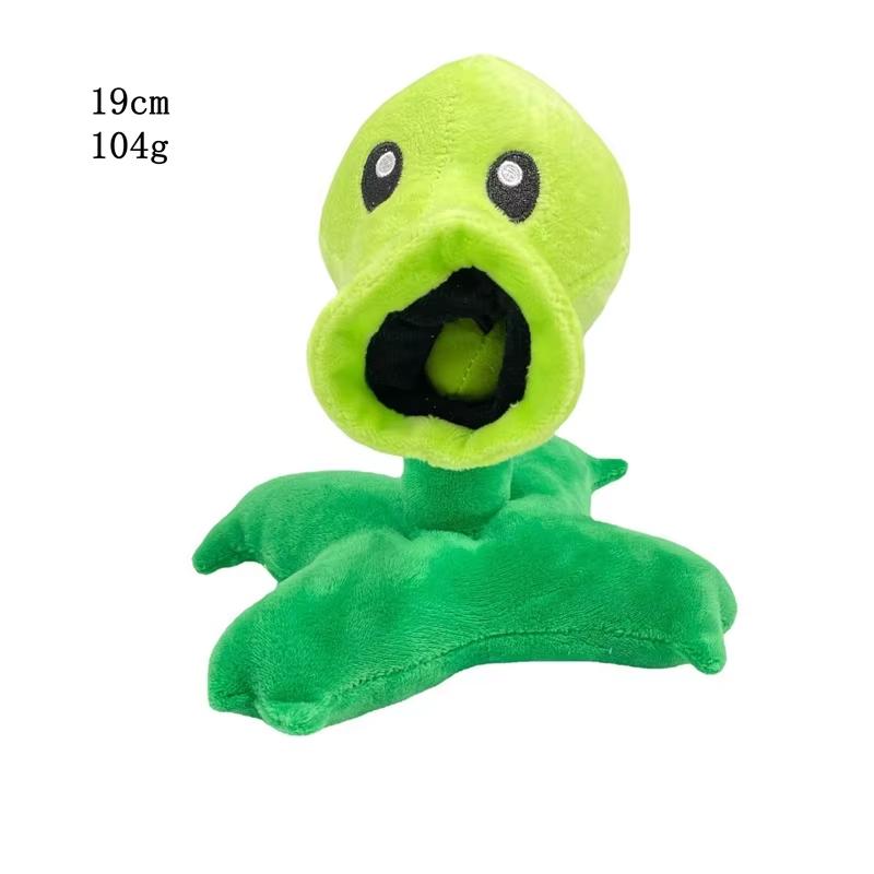 New Plants Vs Zombies Stuffed Toys Sunflower Wallnut Cherry Peashooter Potato Mine Chomper Snow Pea Plush Birthday Gift For Kids