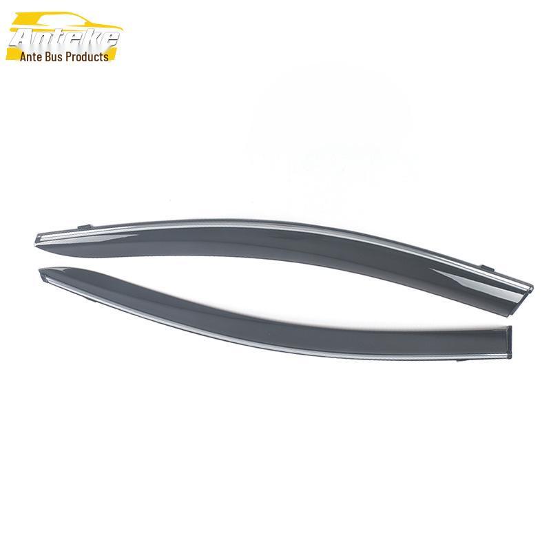 Rain Deflector with Plastic Bright Strip, Compatible with JAC 15 Models Refine M3/M5 Sun Visor Trim Accessories.