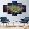 5 шт., картины «Соколы», футбольная команда, стадион, спортивная стена, домашний декор, без рамки, 5 панелей, декор для комнаты, 5 шт., холст, плакат с HD принтом