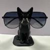 Держатель для очков в виде кошки, напечатанный на 3D-принтере, подставка для очков в виде черной кошки, декоративный органайзер для очков для дома, прикроватной тумбочки, офисного стола, аксессуар