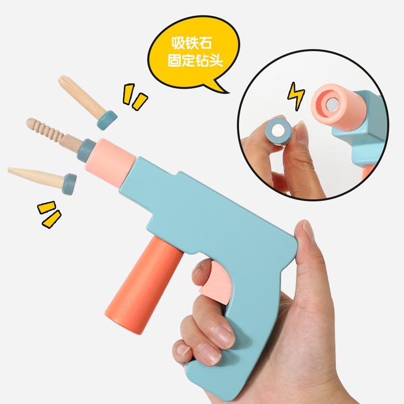 Деревянный детский игровой домик, стол для инструментов, имитация, стол для разборки, закручивание гаек, развивающая игрушка-пазл