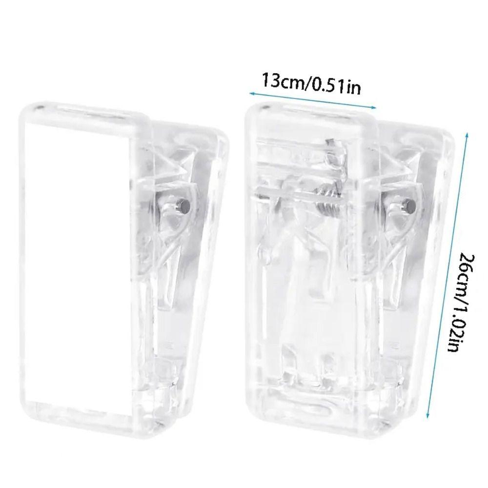 10 шт. Пластиковые настенные зажимы Портативные пружинные зажимы Самоклеящиеся зажимы Домашний офис Дисплей