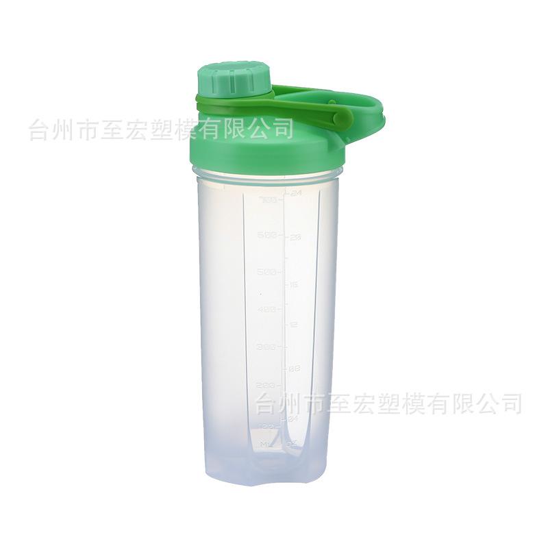 Water bottle manufacturer spot 700MM large capacity printable LOGO plastic sports water cup outdoor indoor fitness shaker cup