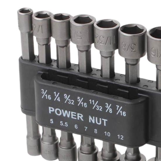 1 Set Screw Nuts Quick Change Anti-rust Steel High Torque Hexagon Power Nut