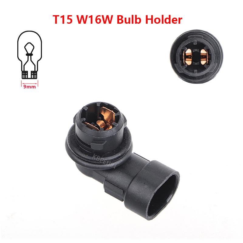 2x Car High Mount Brake Light Socket For Mercedes Benz Smart 451 T15 W16W Bulb Holder Base Accessories