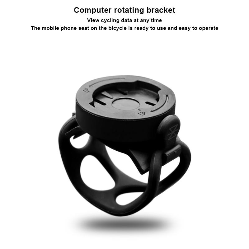 Вращающийся на 360 градусов держатель для велосипедного компьютера на руль, кронштейн для велосипедного компьютера MTB для Garmin IGPSPORT XOSS GPS Meter Base
