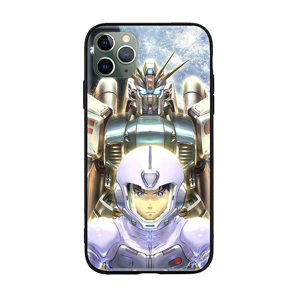 W-19 Gundam Meister Soft Case for Xiaomi Redmi 10A 10C 12C 13C 9A 9C 9T A3 A3X Note 8 9 10 11 12 13 Poco F5 F6 M6 X3 X6 C50 C51 C55 C65 Pro Plus 4G 5G