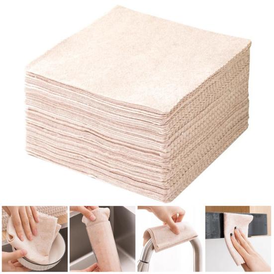 10 листов тряпок для мытья посуды из растительных волокон люффы, суперабсорбирующие, нет