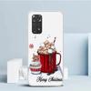 Зимний Кофе Рождественский Чехол Для Телефона Для Xiaomi Redmi Note 15 14 14S 13 12S 12 Pro Plus 11S 11 11T 11E 10S 10 + Мягкий ТПУ Задняя Крышка