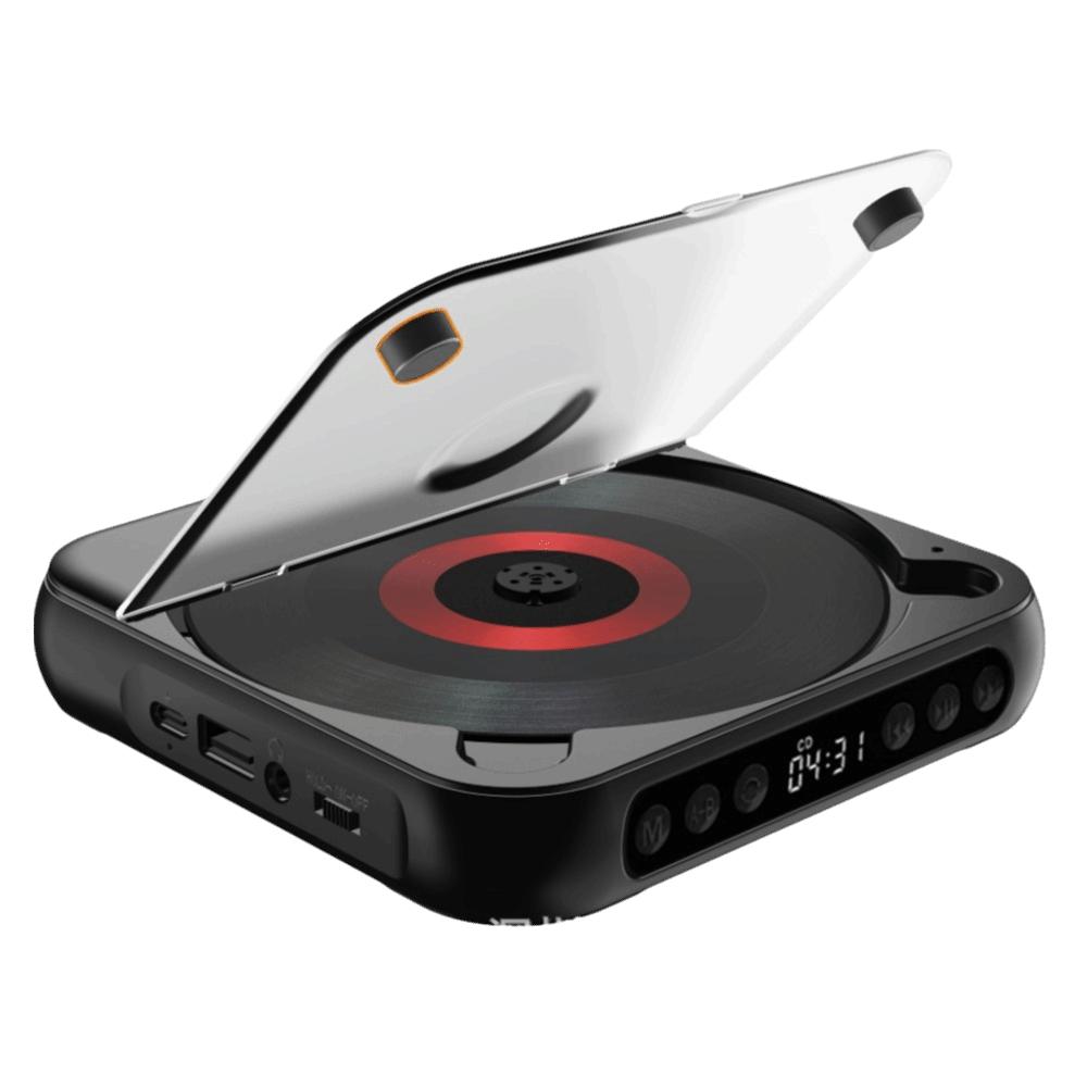 A-B Repeat Timer CD Player 6 Modes Bluetooth Music Player Stereo CD Players Portable Use