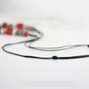 Ретро красивый этнический стиль керамические бусины ручной работы кулон ожерелье