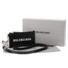 Шнурок для ключей и кредитной карты Шейный шнурок с кармашком для ключей Держатель для карт Черный 594548 1IZI3 1090 [Balenciaga] & [Товар]