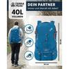 Wanderrucksack - Terra Peak - Flex 40 - 40L - Mixte - Bleu - Waterproof