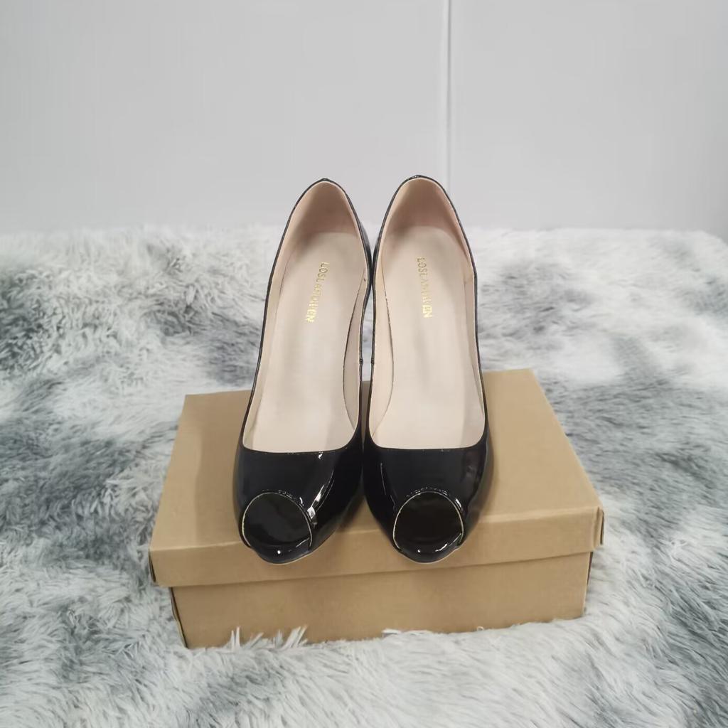 Женские туфли-лодочки на платформе, летние туфли-шпильки высотой 11 см, сексуальные босоножки с открытым носком, элегантные туфли-лодочки с открытым носком, свадебные туфли