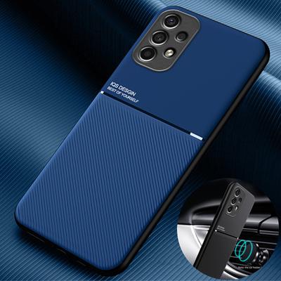 Для Samsung Galaxy A13 4G чехол автомобильный магнитный держатель кожаная пластина телефон чехлы для Samsung A13 A 13 2022 SM-A135F мягкая задняя крышка