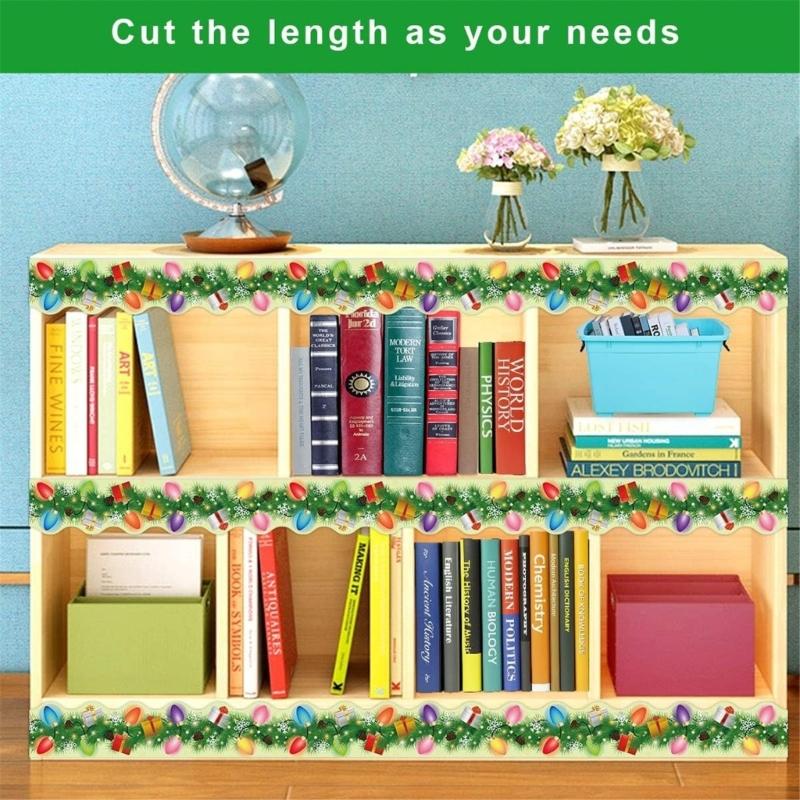 Bulletin Board Borders Christmas Bulletin Board Border Classroom Borders Colorful Border Trim for School Decorations