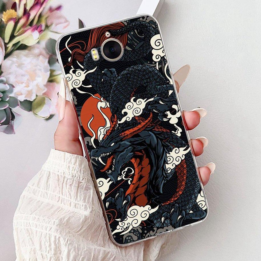 Для Huawei Y5 Y6 2017 Чехол MYA-L23 MYA-L22 MYA-L03 Силиконовый Чехол Роскошный Расписной Мягкий Силиконовый Защитник Для Huawei Y3 2017 Capa