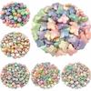 Jewelry Making Pendant Beads Necklace Bracelet 10-50Pcs DIY For Macaron Matte Wholesale Heart Flower Star
