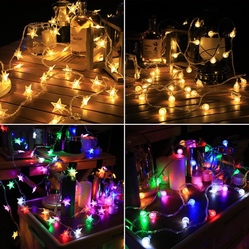 Уличные гирлянды для создания атмосферы кемпинга - Низковольтное декоративное освещение для палатки