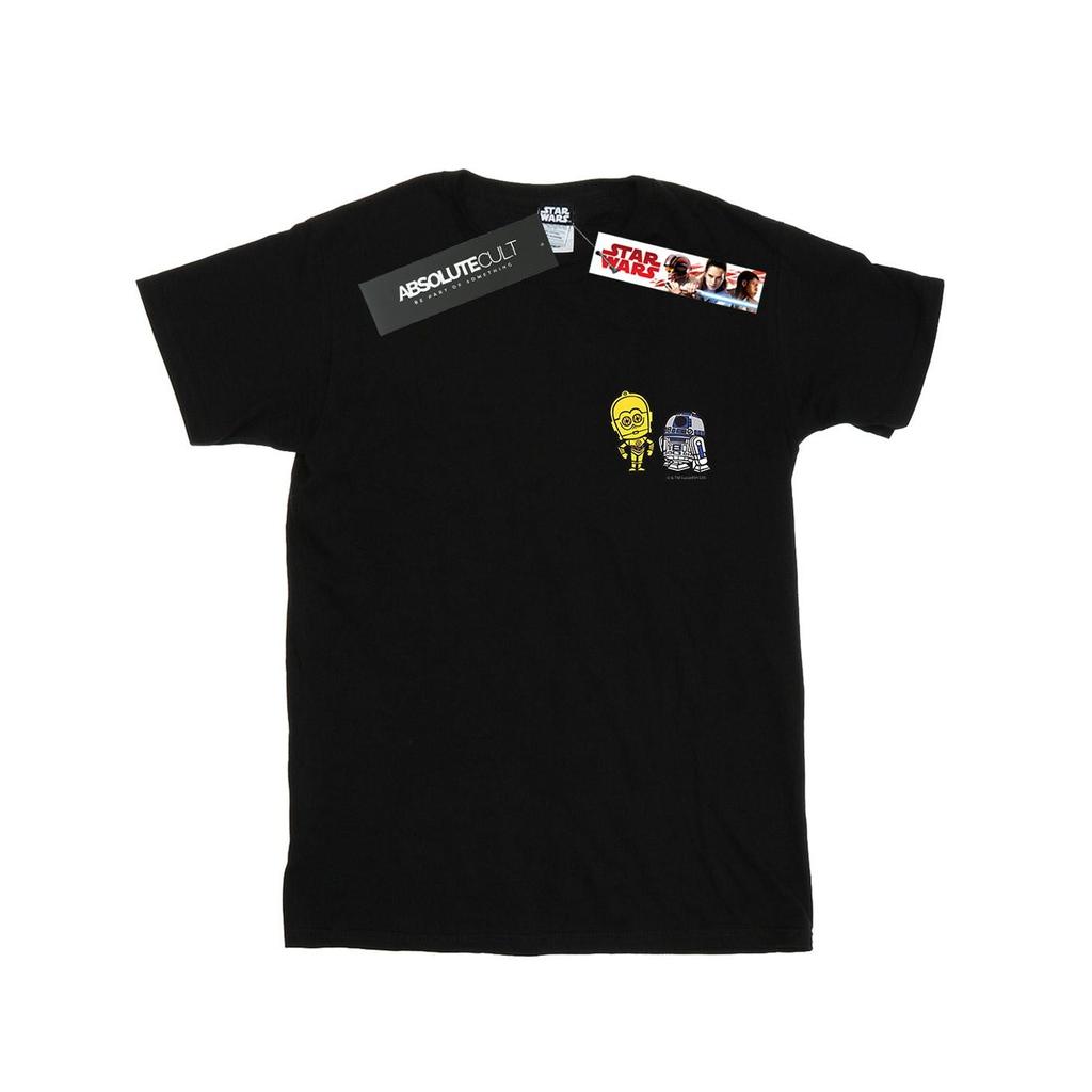 Star Wars Mens Resistance Droids Chest Print T-Shirt