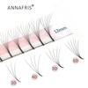 6d Premade Russian Volume Fans Eyelashes Long Stem Lash Pre Made Eyelash Extensions Faux Mink Supplies