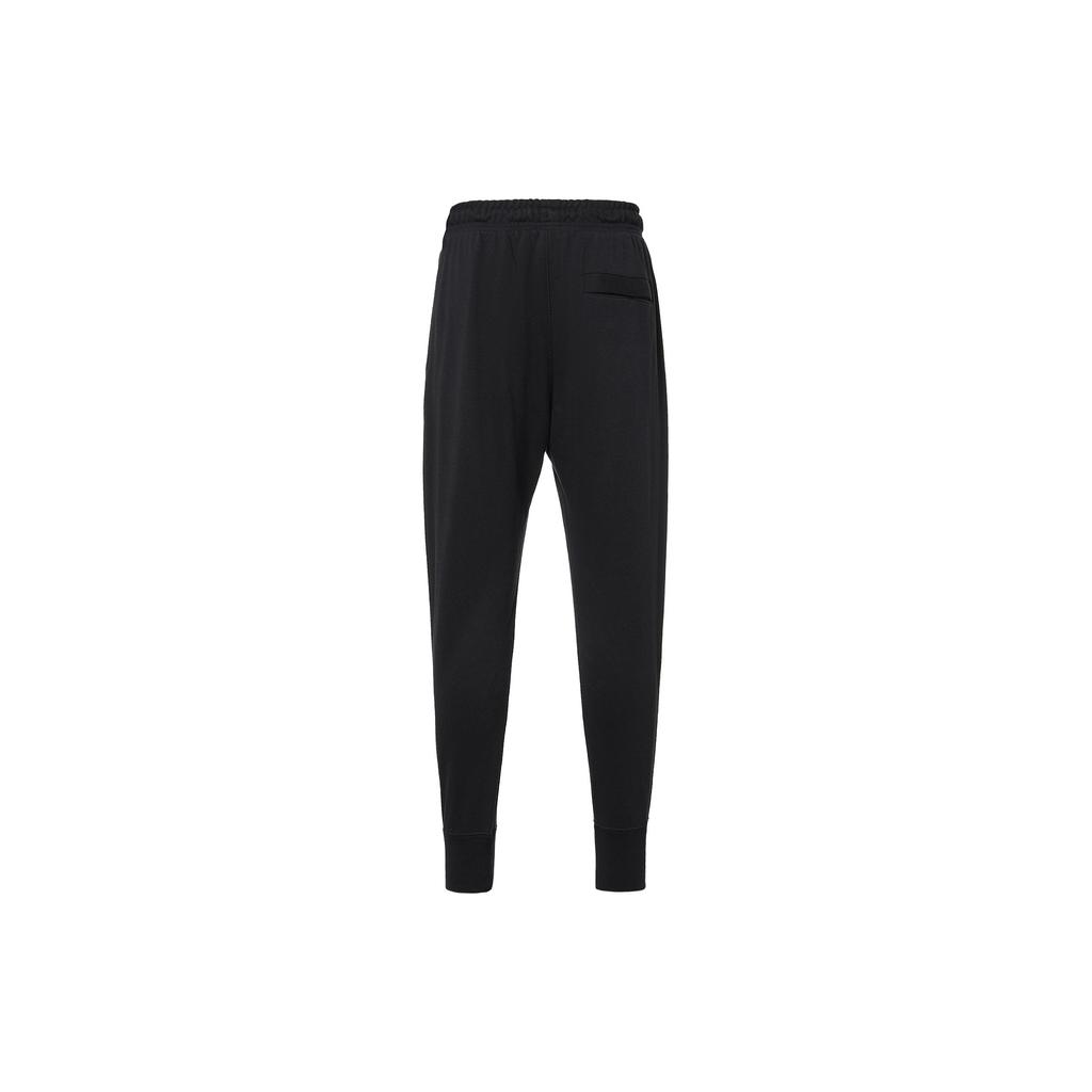 Nike Knitted Sweatpants Men's Black Moderate Cuffed Pants DM5013-010