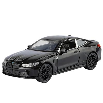 1/32 BMW M4 Купе Спортивный Автомобиль Сплав Металл Литой Модель Автомобиля Звук и Свет Откат Коллекция Хобби Модная Игрушка Украшения Подарки