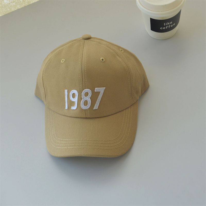 1987 г., женская фуражка с надписью, модная корейская версия студенческой пары в гонконгском стиле, повседневная универсальная бейсболка для уличной стрельбы, мужская
