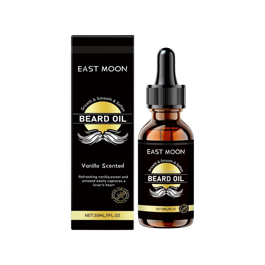 East Moon Men's Gentle Brightening Beard Oil - Fruity Scent