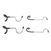 4pcs Camping Lantern Hook Hanger Sturdy Strong Load Bearing Tent Lamp Hook for Outdoor